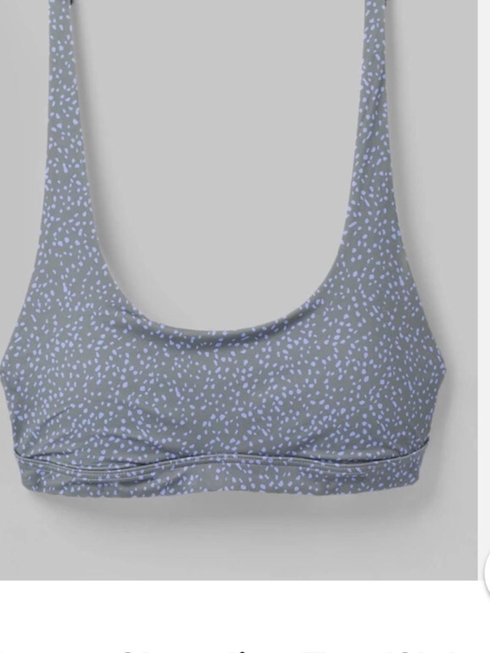 NWT Prana Women's Shoreline Bikini Top Swim Beach Recycled UPF50 Summer Vacation - Picture 2 of 7